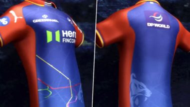 Delhi Capitals Unveil New Jersey Designed by Puma Ahead of IPL 2024 (Watch Video)