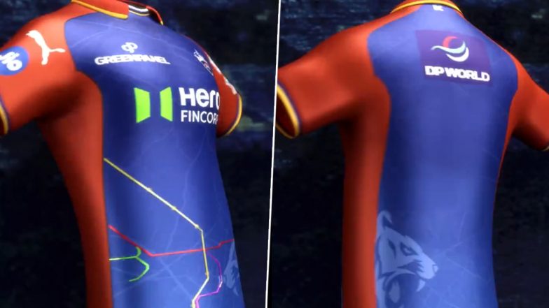 Delhi Capitals Unveil New Jersey Designed by Puma Ahead of IPL 2024 (Watch Video)