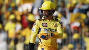 Chennai Super Kings Opener Devon Conway Ruled Out of IPL 2024 Due to Injury, Franchise Sign English Pacer Richard Gleeson As Replacement