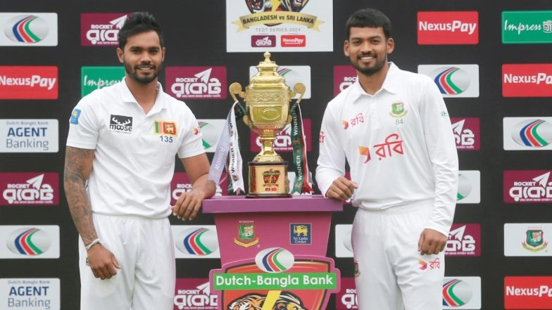 Bangladesh vs Sri Lanka Free Live Streaming Online, 1st Test 2024: How To Watch BAN vs SL Cricket Match Live Telecast on TV?