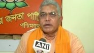 FIR Lodged Against BJP&rsquo;s Dilip Ghosh for Controversial Remarks Against Mamata Banerjee