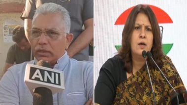 Offensive Remark Against Mamata Banerjee and Kangana Ranaut: EC Issues Show-Cause Notices to BJP MP Dilip Ghosh, Congress Leader Supriya Shrinate