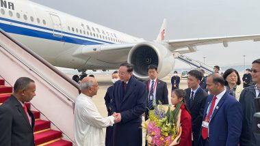 Sri Lankan PM Dinesh Gunawardena Arrives in China for Six-Day Tour, To Hold Talks With Chinese President Xi Jinping