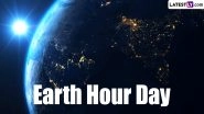 Earth Hour Day 2024 Date, Theme, History and Significance: Know About the Global Initiative To Switch Off Lights, Raising Awareness of Environmental Issues