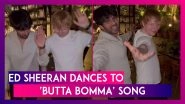 Ed Sheeran Nails Allu Arjun&rsquo;s &lsquo;Butta Bomma&rsquo; Hook Step Alongside Armaan Malik