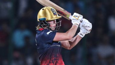 MI-W vs RCB-W WPL 2024 Eliminator Innings Update: Ellyse Perry’s Fighting Fifty, Georgia Wareham’s Cameo Help RCB Score 135/6 After Bowlers Shine for Mumbai Indians