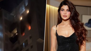 Jacqueline Fernandez’s 17-Storey Building in Mumbai Catches Fire, No Injuries Reported (Watch Video)