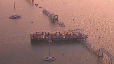 ‘Mass Casualties’ Feared As Baltimore’s Francis Scott Key Bridge Collapses After Being Struck by Container Ship