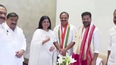 Lok Sabha Elections 2024: Another Jolt to BRS as Chevella MP G Ranjith Reddy Quits Party, to Join Congress