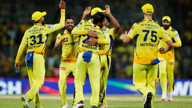 How to Watch CSK vs KKR IPL 2024 Free Live Streaming Online on JioCinema? Get TV Telecast Details of Chennai Super Kings vs Kolkata Knight Riders Indian Premier League Match