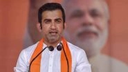 Gautam Gambhir To Quit Politics? BJP MP Asks Party Chief JP Nadda To Relieve Him of Political Duties (View Post)