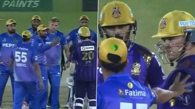 Jason Roy and Iftikhar Ahmed Engage in Heated Confrontation During Quetta Gladiators vs Multan Sultans PSL 2024 Match, Video Goes Viral