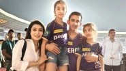 &lsquo;Forever My Champions&rsquo; Gautam Gambhir Shares Adorable Picture With Wife Natasha and Kids After KKR&rsquo;s Win Over RCB in IPL 2024 (See Post)