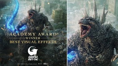 Oscars 2024: Godzilla Minus One Creates History! Takashi Yamazaki Directorial Becomes First Godzilla Movie To Win an Academy Award