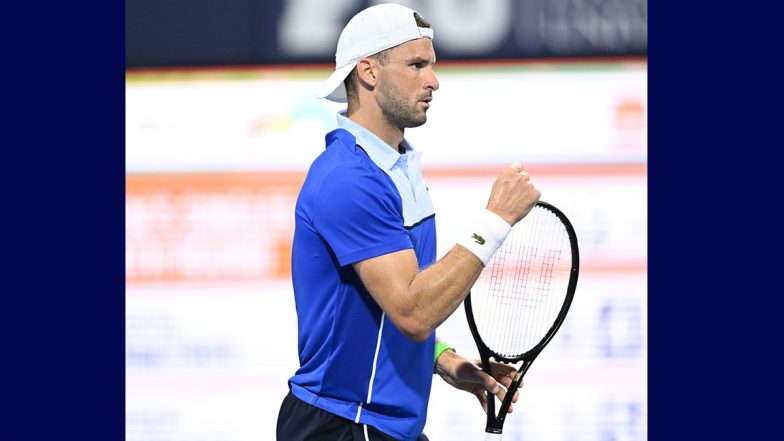 Miami Open 2024: Grigor Dimitrov Stuns Top Seed Carlos Alcaraz, Advances to Semi-finals for First Time