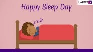 World Sleep Day 2024 Theme Is 'Sleep Equity for Global Health' &ndash; Know All About the Significance of Sleep Day