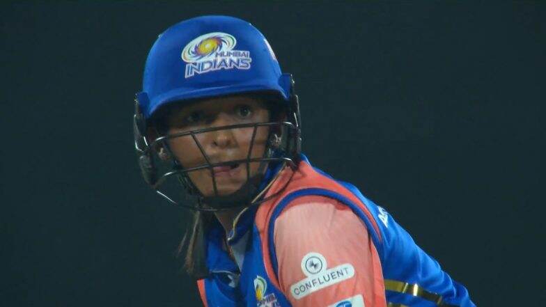 Mumbai Indians Women Qualify For WPL 2024 Playoff Following Harmanpreet Kaur's Match-Winning 95*