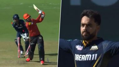 Heinrich Klaasen Wicket Video: Watch Rashid Khan Clean Up Star Batsman During GT vs SRH IPL 2024