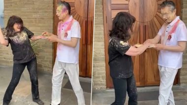 Holi 2024: Japanese Ambassador to India Hiroshi Suzuki Celebrates Holi With Colours, Says 'Happy Holi!' (Watch Video)