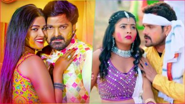 Holi 2024 Bhojpuri Songs' Playlist: Evergreen Songs by Pawan Singh, Khesari Lal Yadav and Others To Amp Up Your Holi Celebration (Watch Videos)