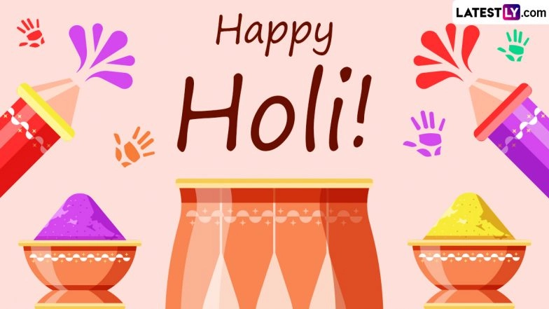 Happy Holi 2024 Images & HD Wallpapers for Free Download Online: Wish Happy Dhulivandan With WhatsApp Messages, Quotes, Greetings and SMS to Loved Ones