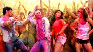 Holi 2024 Songs' Playlist: 5 Bollywood Hindi Songs for a Lively Holi Rain Dance Party (Watch Videos)