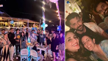 Ex-Couple Hrithik Roshan and Sussanne Khan Come Together To Celebrate Son Hrehaan’s 18th Birthday in Goa (See Pics)