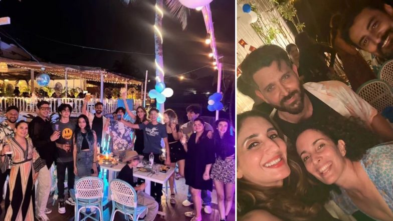 Ex-Couple Hrithik Roshan and Sussanne Khan Come Together To Celebrate Son Hrehaan’s 18th Birthday in Goa (See Pics)