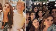 Huma Qureshi Reveals Ed Sheeran Loved Gangs of Wasseypur As She Poses With Him; Thanks Farah Khan for Being the &lsquo;Best Host&rsquo; and Taking &lsquo;Worst Photos&rsquo;