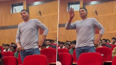 ‘Buying Ganja As Easy as Getting Toffee or Lollipop’: NLU Sonepat College Student Questions Cop About Open Availability of Drugs; Viral Video Surfaces
