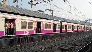 Mumbai Local Train Update: Trains Running Late on Central, Harbour Lines Due to Sudden Rainfall and Gusty Winds