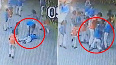 Sudden Death in Firozabad: Class 2 Student Collapses While Playing Inside School Premises, Dies of Suspected Heart Attack; Disturbing Video Surfaces