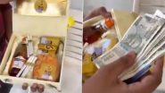 Cash For 'Votes' in Andhra Pradesh: Political Parties Distribute &lsquo;Gift Box&rsquo; Containing Liquor and Money Ahead of Lok Sabha and Assembly Elections, Viral Video Surfaces