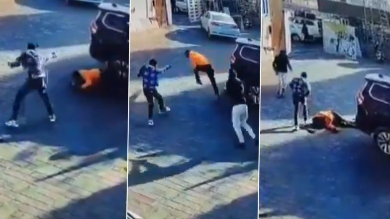 Murder Caught on Camera in Murthal: Liquor Trader Shot Dead While Sleeping in Haryana Dhaba Parking Lot as Miscreants Fire 35 Bullets; Disturbing Video Surfaces