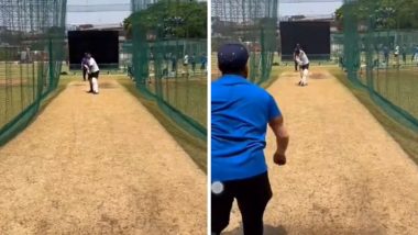 Suryakumar Yadav Returns to Training in Nets After Ankle Surgery Ahead of IPL 2024 (Watch Video)