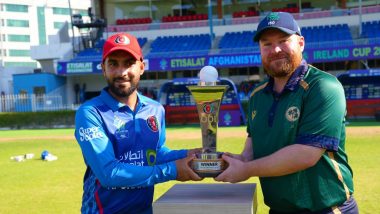 Afghanistan vs Ireland Free Live Streaming Online, 1st ODI 2024: How To Watch AFG vs IRE Cricket Match Live Telecast on TV?