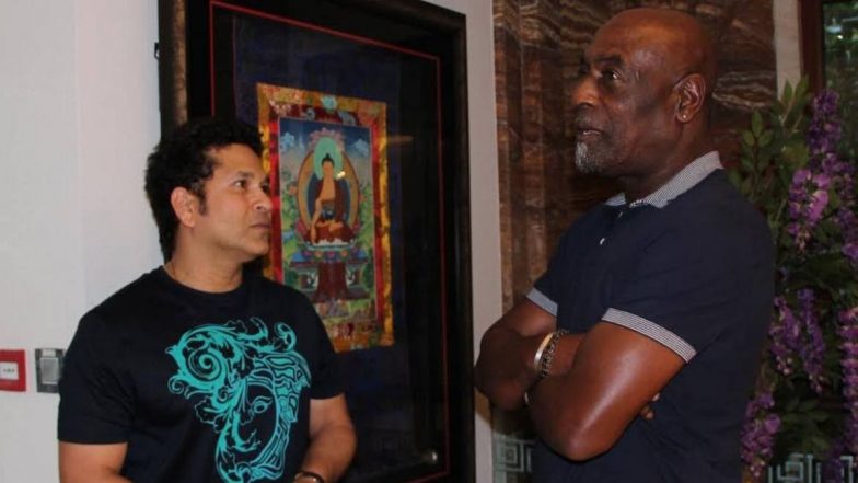 ‘Happy Birthday to One of My Idols!’ Sachin Tendulkar Comes Up With Heartfelt Wish for West Indies Legend Sir Vivian Richards