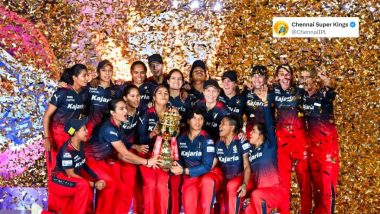 ‘Won All Our Hearts With the Campaign’, CSK Shares a Heartfelt Message for RCB’s Women’s Team After Successful WPL 2024 Triumph (View Post)