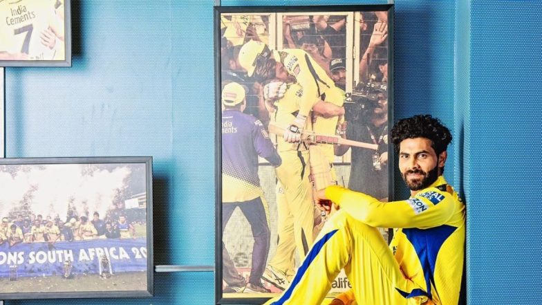 Ravindra Jadeja Poses With His Iconic Photo With MS Dhoni From IPL 2023 Final, Picture Goes Viral!