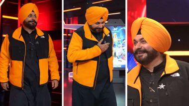 'Sardar Khush Hua' Navjot Singh Sidhu Makes Memorable Return to Cricket Commentary, Receives Grand Welcome from Star Sports Panel for IPL 2024 (Watch Video)