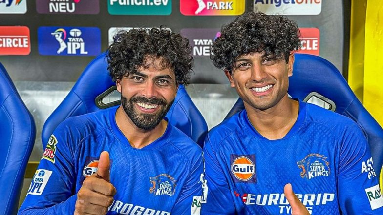 ‘The Ravindras!’, Chennai Super Kings Share Heartfelt Post Featuring Rachin Ravindra and Ravindra Jadeja (See Pic)