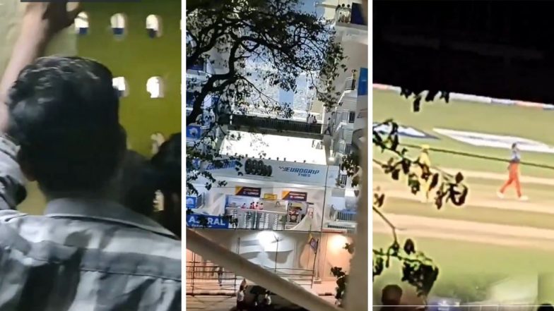 Fans Spotted Watching CSK's IPL 2024 Match from Chepauk Railway Station, Video Goes Viral