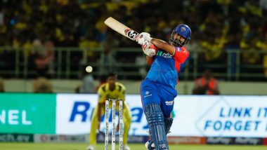 IPL 2024: Delhi Capitals Skipper Rishabh Pant Fined for Maintaining Slow Over-Rate During Clash Against Chennai Super Kings