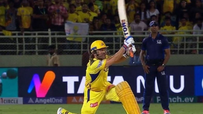 Fans React As MS Dhoni Turns Back Time With His Special Knock During DC vs CSK IPL 2024 (Watch Video)