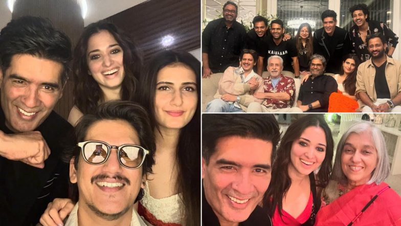 Tamannaah Bhatia, Vijay Varma, Fatima Sana Shaikh, Naseeruddin Shah and Others Flaunt Bright Smiles in Inside Pics From Ul Jalool Ishq’s Wrap-Up Party