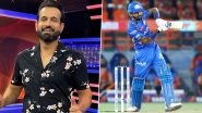 Irfan Pathan Takes A Veiled Dig at Hardik Pandya&rsquo;s Strike-Rate in SRH vs MI IPL 2024 High-Scoring Match