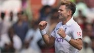 James Anderson Becomes First Fast Bowler in Test Cricket History To Take 700 Wickets, Achieves Feat During IND vs ENG 5th Test 2024