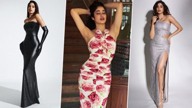 Janhvi Kapoor Birthday Special: Actress' Love Affair With Fashion Is Extremely Edgy and Voguish (See Pics)