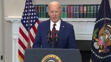Eid 2024 Wishes by Joe Biden: US President Extends 'Eid Mubarak' Greetings, Says His Thoughts Are With Those Suffering in Gaza and Other Places