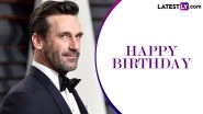 Jon Hamm Birthday Special: From Casual to Black Tuxedo: 5 Times Mad Men Actor Stole the Show with His Best Fashion Moments